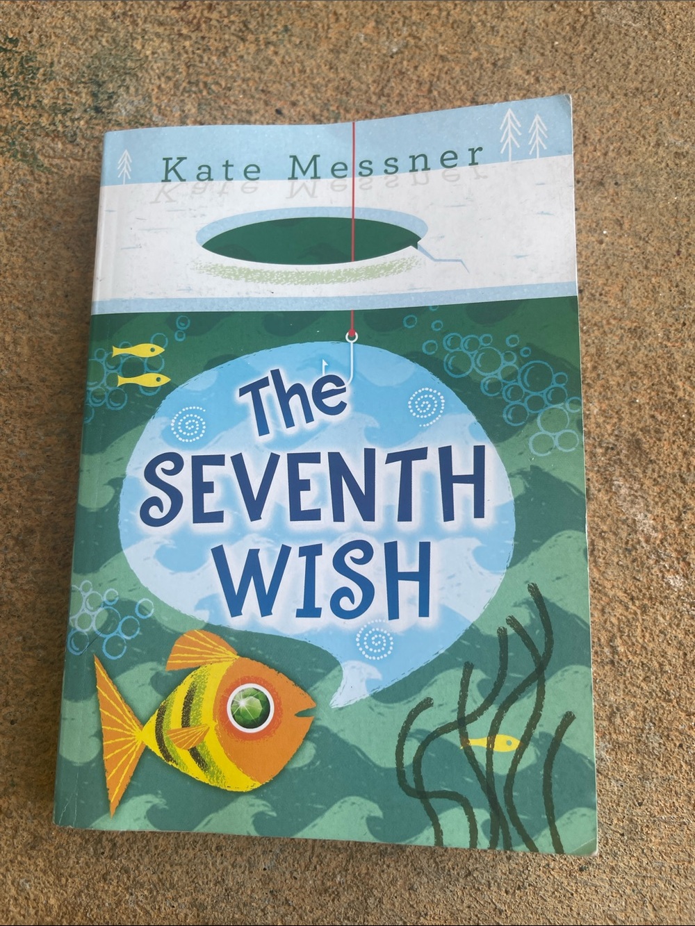 Scholastic The Seventh Wish Blue Green Illustrated Kids Book